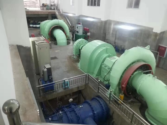 Customized 2000kw Francis Water Turbine Hydro Power Station Equipment