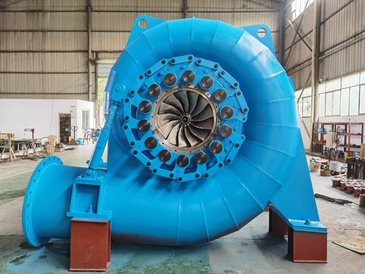 Low Speed Francis Water Turbine 300KW 10MW Hydro Electric Generator