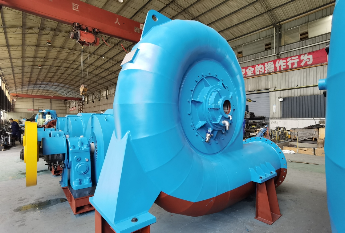 100kw~70mw Francis Turbine Generator High Water Head And Low Flow