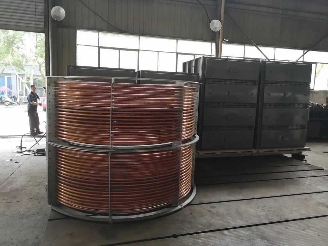 500x500x500 Mm Air Oil Cooler Oil Cooler For Hydro Turbine Designed To Handle Oil Viscosity Range 10-500 CSt Long Lasting