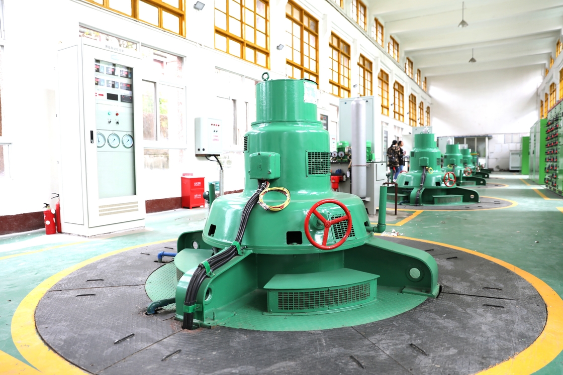 Eco-Friendly Power Generation Stainless Steel Runner Kaplan Water Turbine Hydro Generator With Rated Speed 100-1500r/min