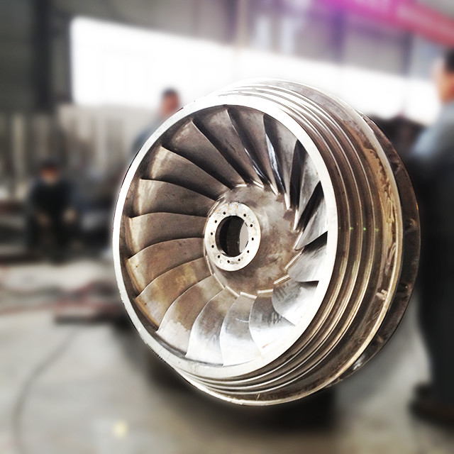 Polished Hydro Turbine Runner Blades Adjustable Angle Type For Hydro Turbine