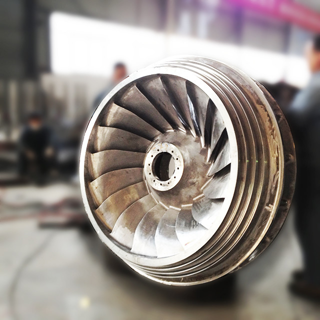 High Rotation Speed Hydro Turbine Runner With Stainless Steel Material