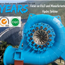Air / Water Cooled 220V-690V Water Turbine With Long Service Life ≥20 Years