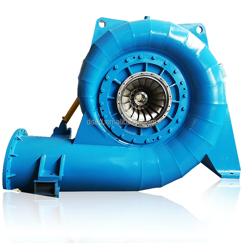Automatic Control Mode Francis Water Turbine Generator with 10m-300M Rated Water Head
