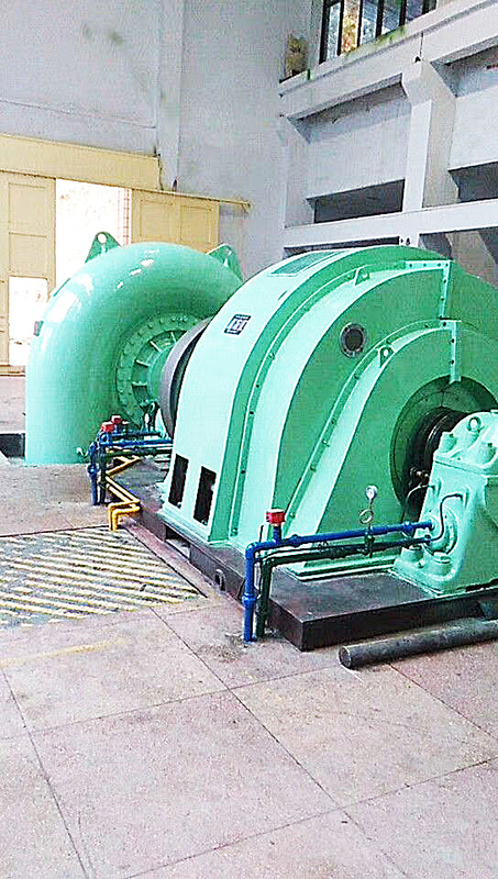 Francis Water Turbine Generator with Brushless Excitation to Generate Power