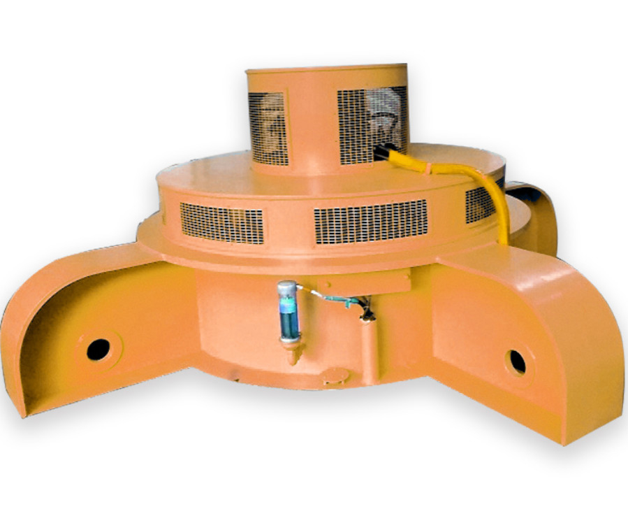 Customized Color Kaplan Hydro Turbine Generator Stainless Steel Runner Diameter 0.6-2m