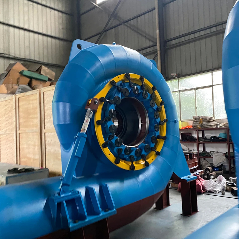 High Durability Hydro Turbine Generator With RPM 450-1000rpm For Water Head 5m-500m