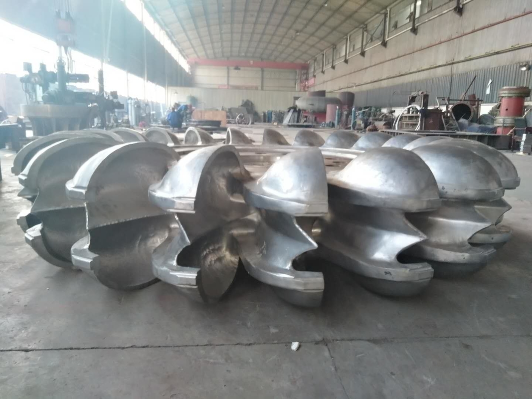 Steel / Stainless Steel Hydro Turbine Generator With 90-96% Efficiency For Water Head 5m-500m