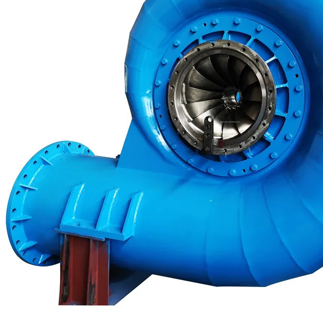 Brush Excitation Mode Water Turbine Generator With Horizontal Installation Method