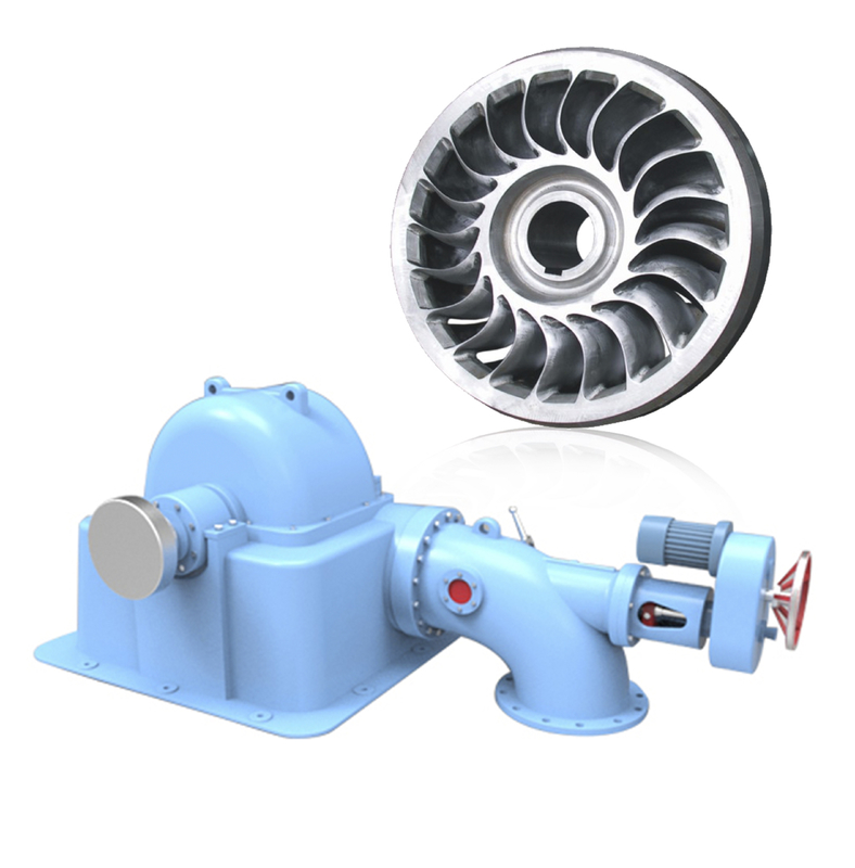 New Design Hydropower Turgo Turbine Generator Rated Power 200kW-30MW