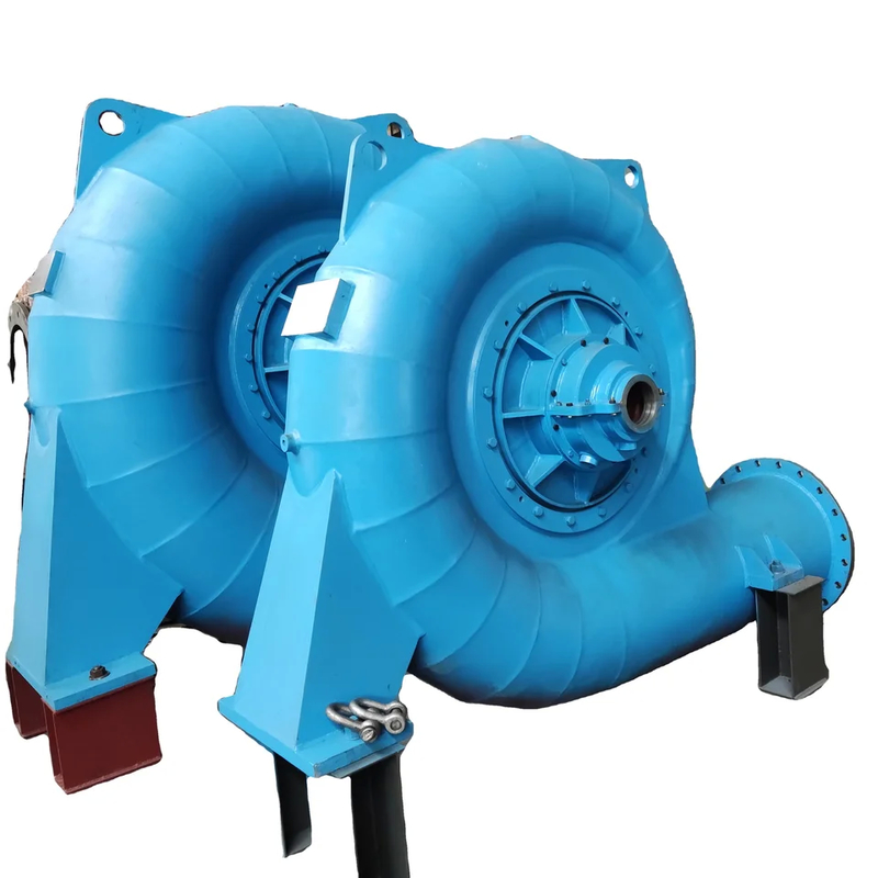 Rated Efficiency 90%-96% Francis Water Turbine Generator For High Head Applications