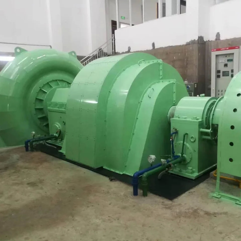 Power Plant Francis Turbine Generator With Water Cooling And Automatic Control Mode