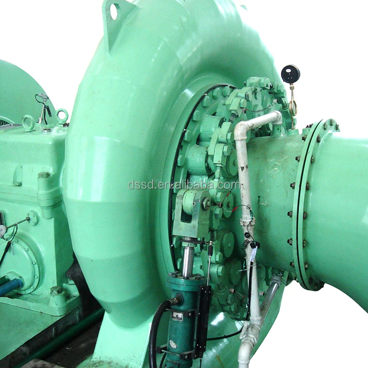 Water Turbine Automatic/Manual Control Mode and with Service Life of ≥50 Years