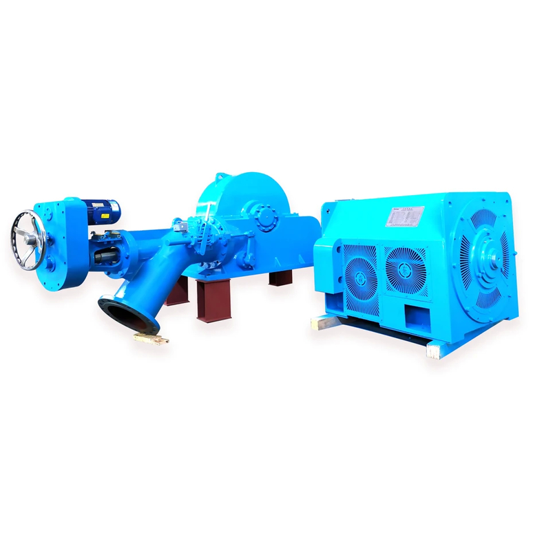 Industrial Stainless Steel Turgo Turbine Generator for Rated Voltage 220V-11000V