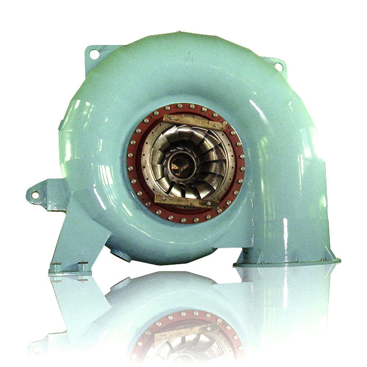 Francis Turbine Generator for Vertical or Horizontal Installation at 50Hz/60Hz Rated Frequency