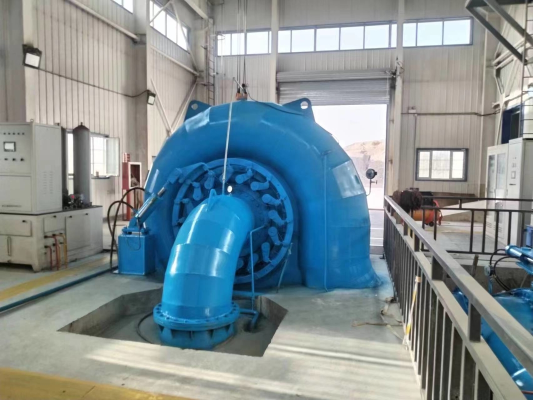 Customized Capacity Hydro Turbine Generator 200kw-20mw Steel Parameters 5m-500m Water Head 50HZ/60HZ