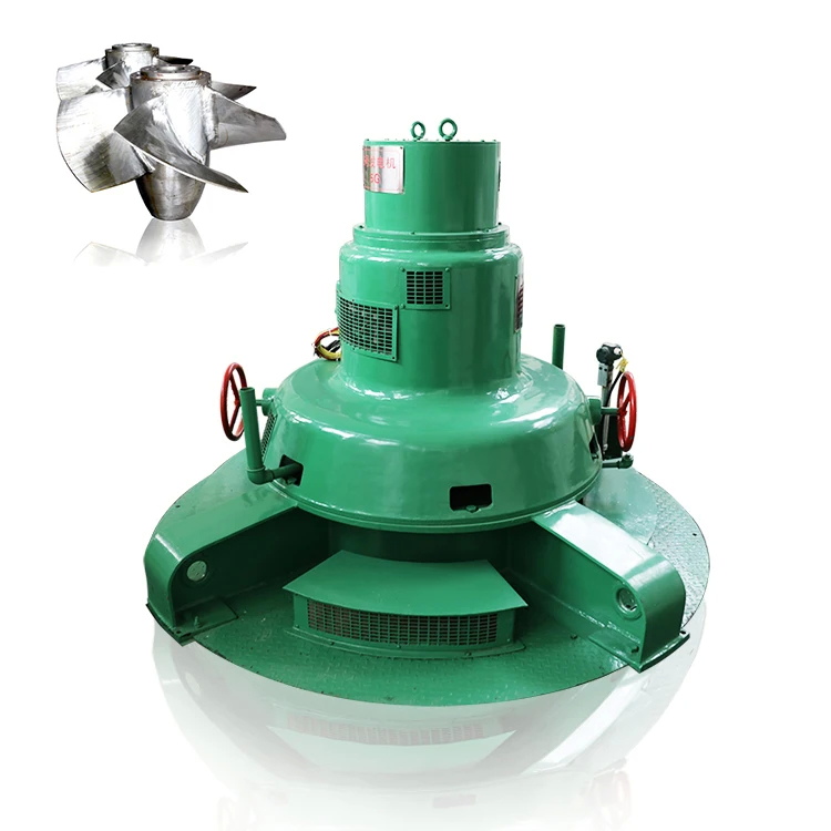 Customized Color Stainless Steel Kaplan Hydro Turbine Generator 100kw-20MW