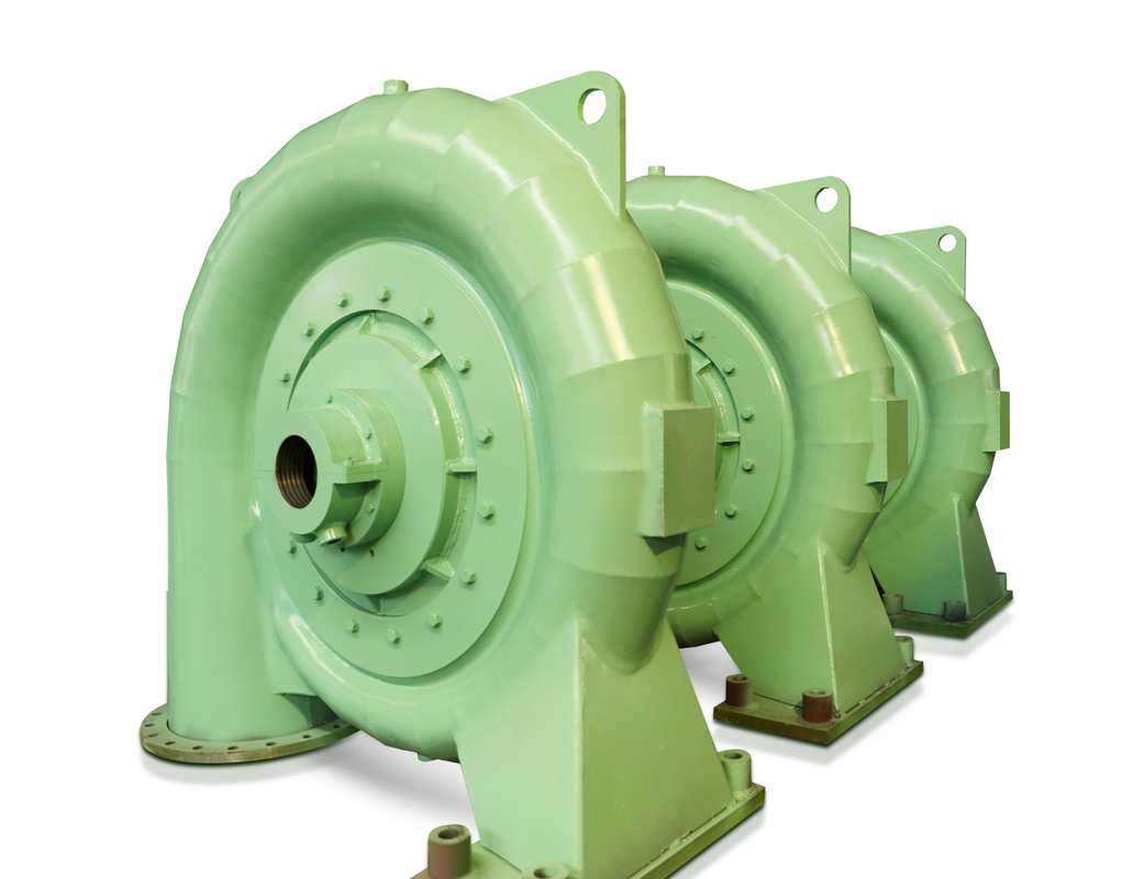 Vertical Air/Water Cooling Water Turbine Generator 220V-690V Brushless 200kw-20mw 450-1000 RPM
