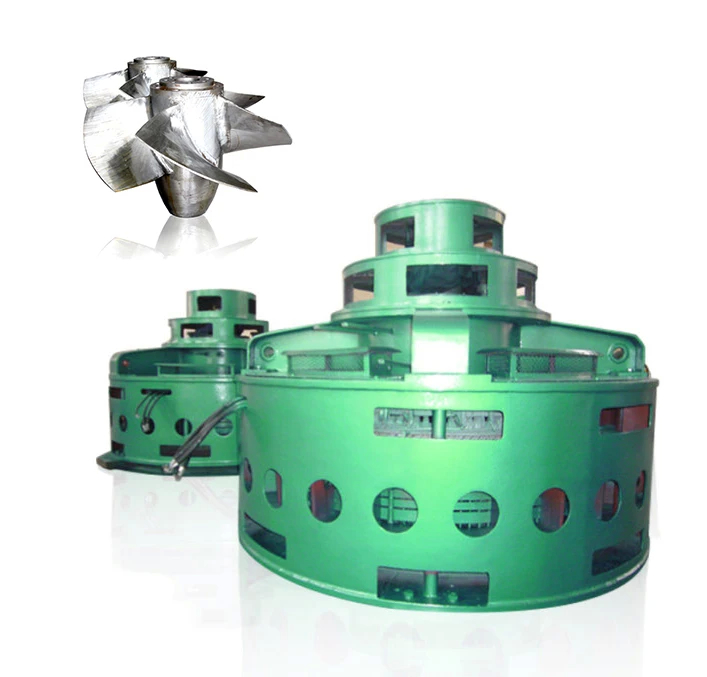 Customized Color Water Powered Turbine Generator 100-20MW 0.8-0.9 Power Factor 50-60Hz Frequency