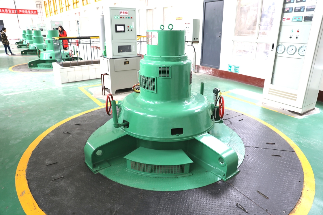 Eco-Friendly Power Generation Stainless Steel Runner Kaplan Water Turbine Hydro Generator With Rated Speed 100-1500r/min