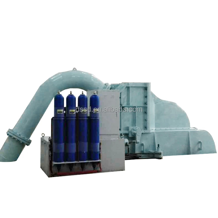 Power Output Brushless Pelton Turbine Generator 100kw-50mw Air/Oil Cooling 500-3000r/min