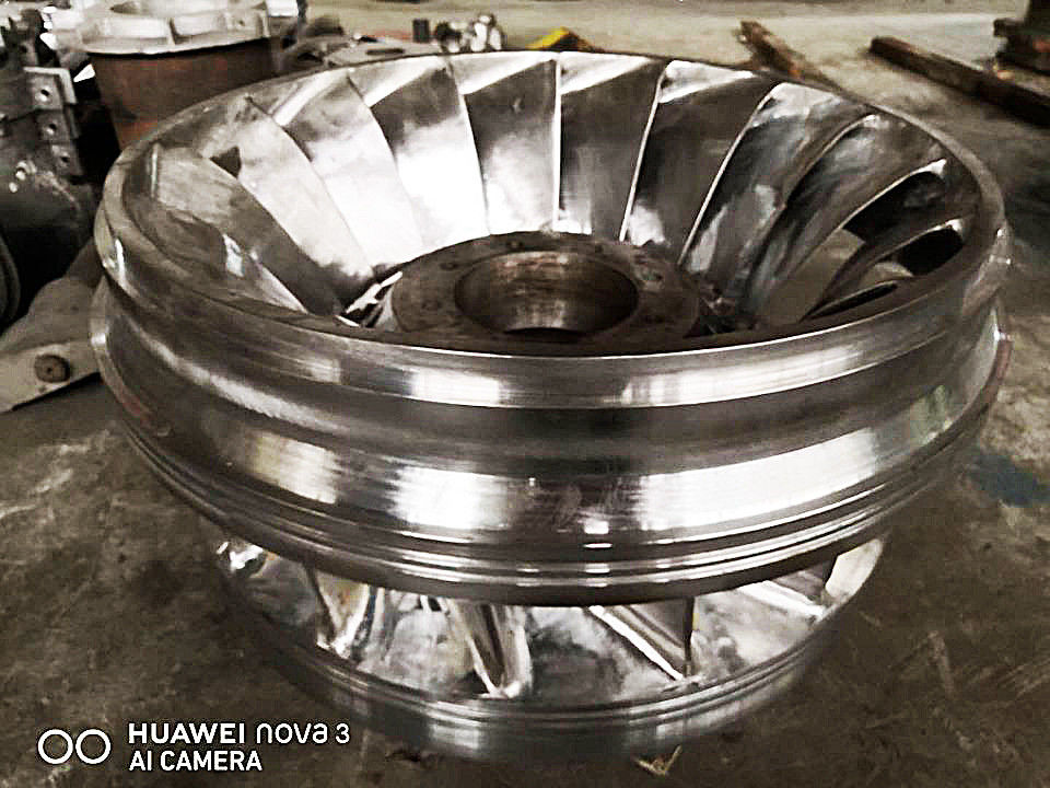 Rated Power 1 to 10 MW Hydro Turbine Runner Customized Blade Height Energy Generation Solution for Hydropower Plants