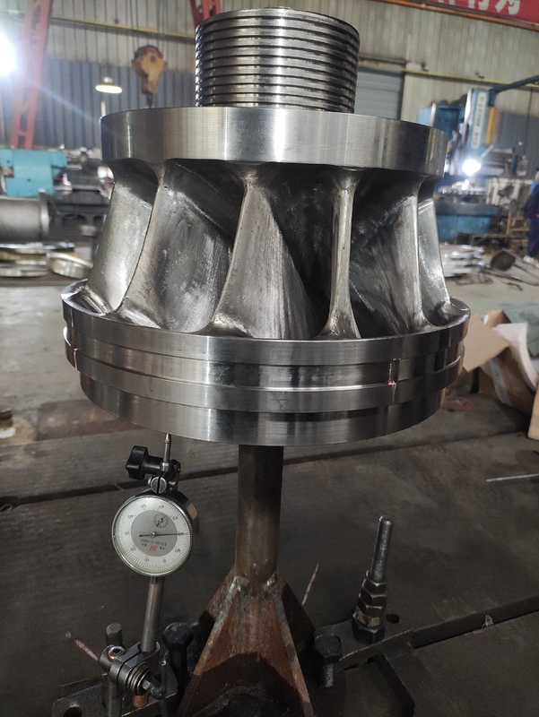 Large Capacity 1mw 3mw Francis Hydro Turbine High Effiencicy  for 50HZ/60HZ Frequency