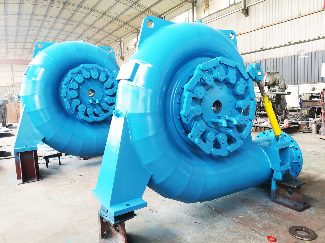 Durability Hydro Turbine Generator With Customized Model 5m-500m Water Head 50HZ/60HZ Frequency