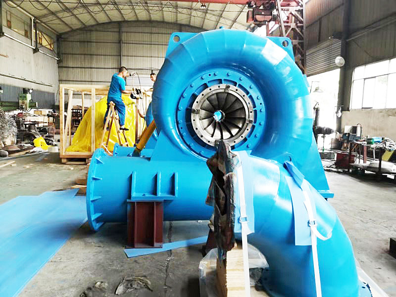 Durability Hydro Turbine Generator With Customized Model 5m-500m Water Head 50HZ/60HZ Frequency