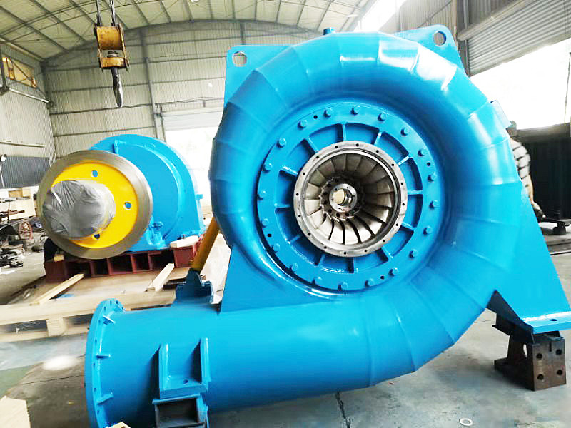 Durability Hydro Turbine Generator With Customized Model 5m-500m Water Head 50HZ/60HZ Frequency