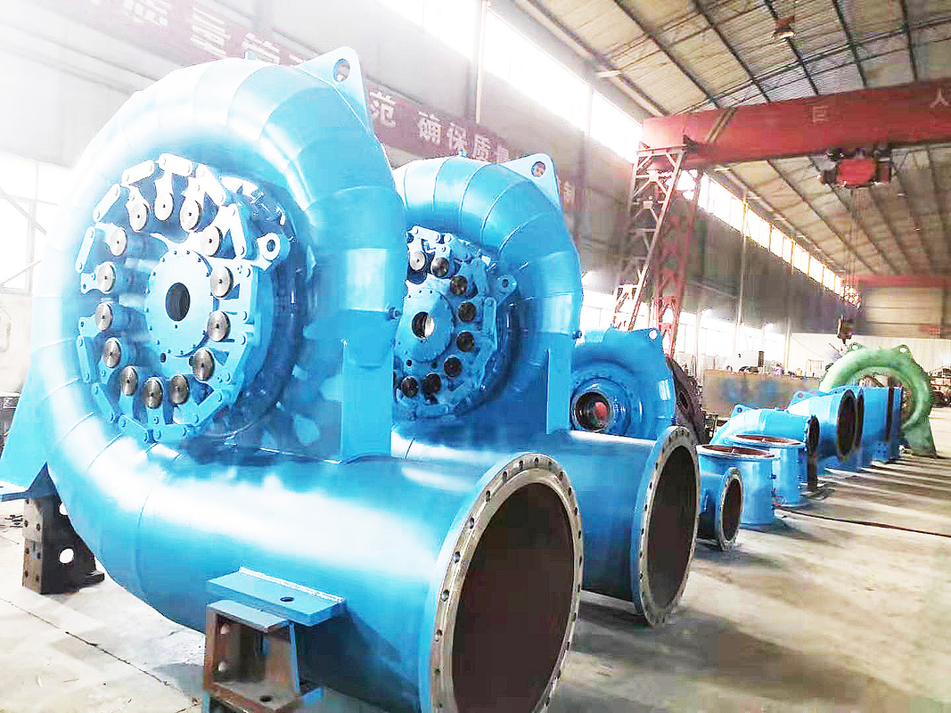 Francis Hydro Turbine Generator with 88-96% Efficiency for 50HZ/60HZ Frequency in Hydroelectricity Generation