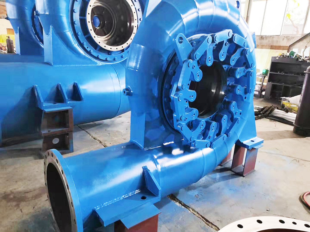 Durability Custom Kaplan Hydro Turbine Francis Hydro Turbine Steel Stainless Steel RPM 450-1000rpm