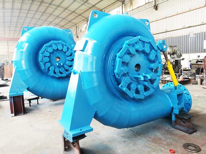 Steel Stainless Francis High Head Water Turbine Customized 50HZ/60HZ Model 5m-500m Head