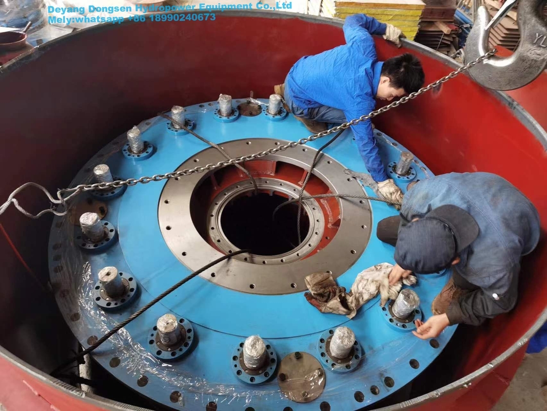 Power Water Turbine Generator 200kw-20mw Output 50Hz/60Hz Frequency Brushless Excitation Automatic Control
