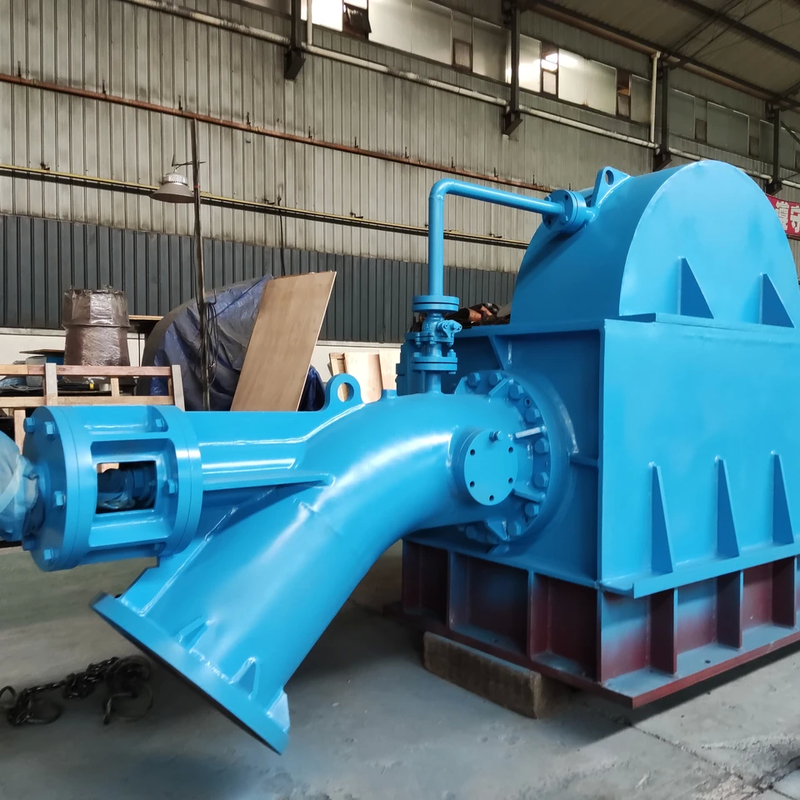 Steel And Stainless Steel Hydro Turbine Generator Durability Custom Model For 50HZ/60HZ Frequency