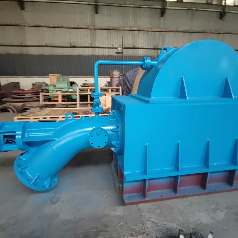 Vertical/Horizontal Turgo Turbine Generator Stainless Steel 220V-11000V 200kW-30MW 500-3000rpm