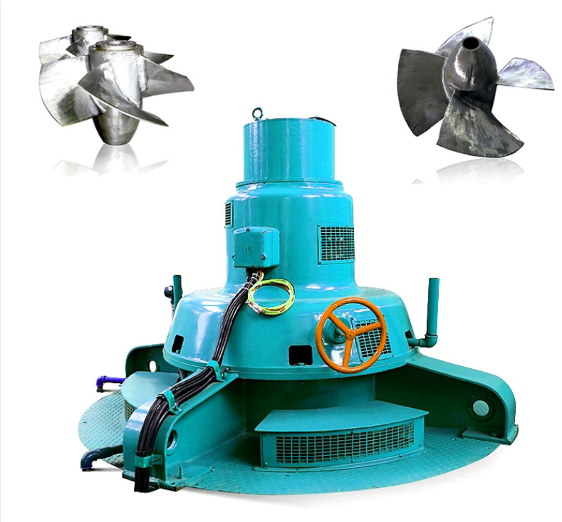 Kaplan Turbine Generator Runner Diameter 0.6-2m Rated Head 5-30m for Energy Generation Equipment