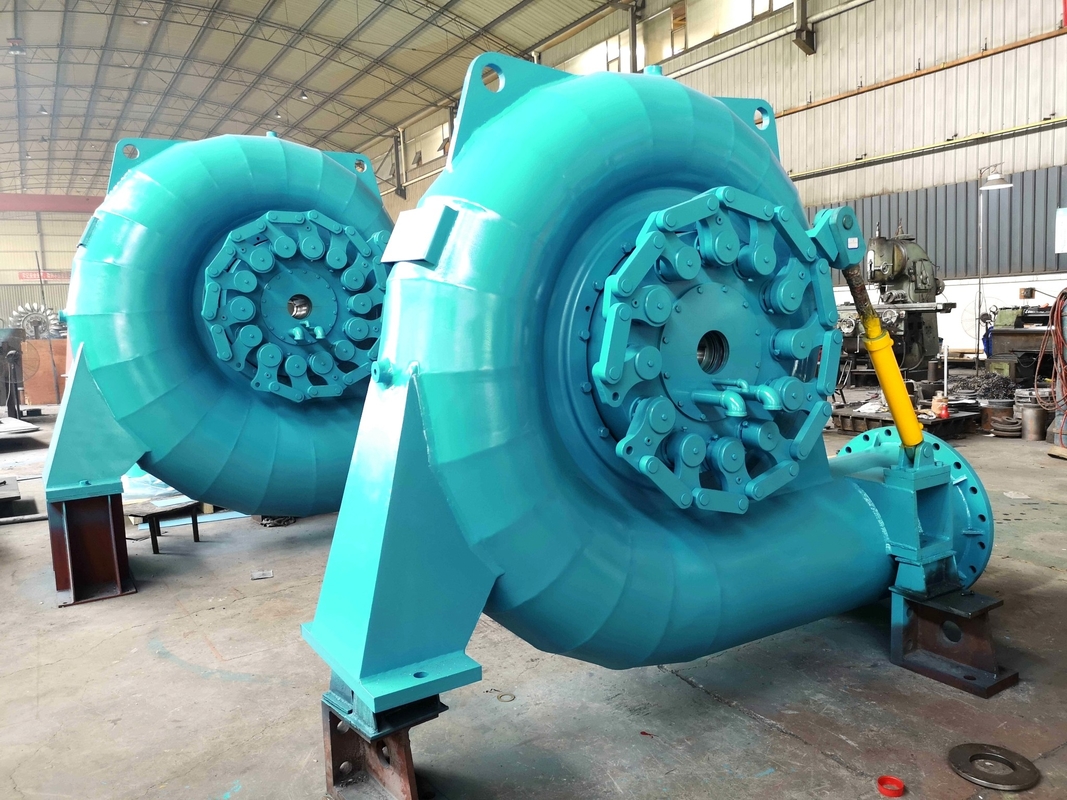 Automatic/Manual Water Turbine Generator Indoor/Outdoor 220V-690V Customized Color Vertical/Horizontal Installation