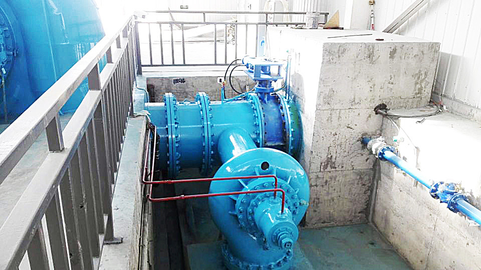 Automatic Stainless Steel Francis Turbine Generator 400V 800V 6.3kV 10kV Vertical Or Horizontal