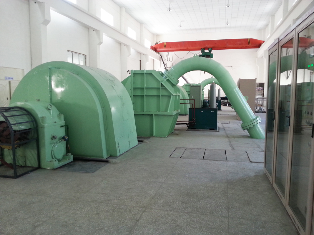 100kw-50mw 6-10kV F Rated Frequency Pelton Turbine Generator With Stainless Steel Runner