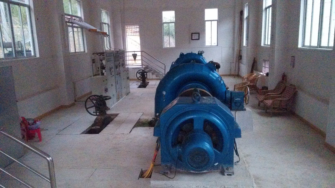 450-2000RPM Rated Speed Francis Hydro Turbine Generator Vertical or Horizontal Installation Mode