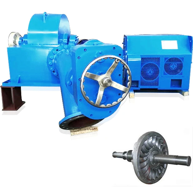 Stainless Steel Turgo Turbine Generator with 50-400m Rated Head for 220V-11000V Applications