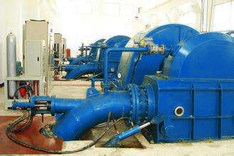 Stainless Steel Turgo Turbine Generator with 50-400m Rated Head for 220V-11000V Applications