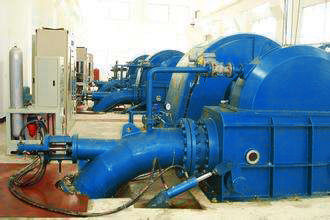 Turgo Turbine Generator with 5 In 1 Integrated Control Panel for Horizontal or Vertical Shaft Installation and F F H CLASS Insulation