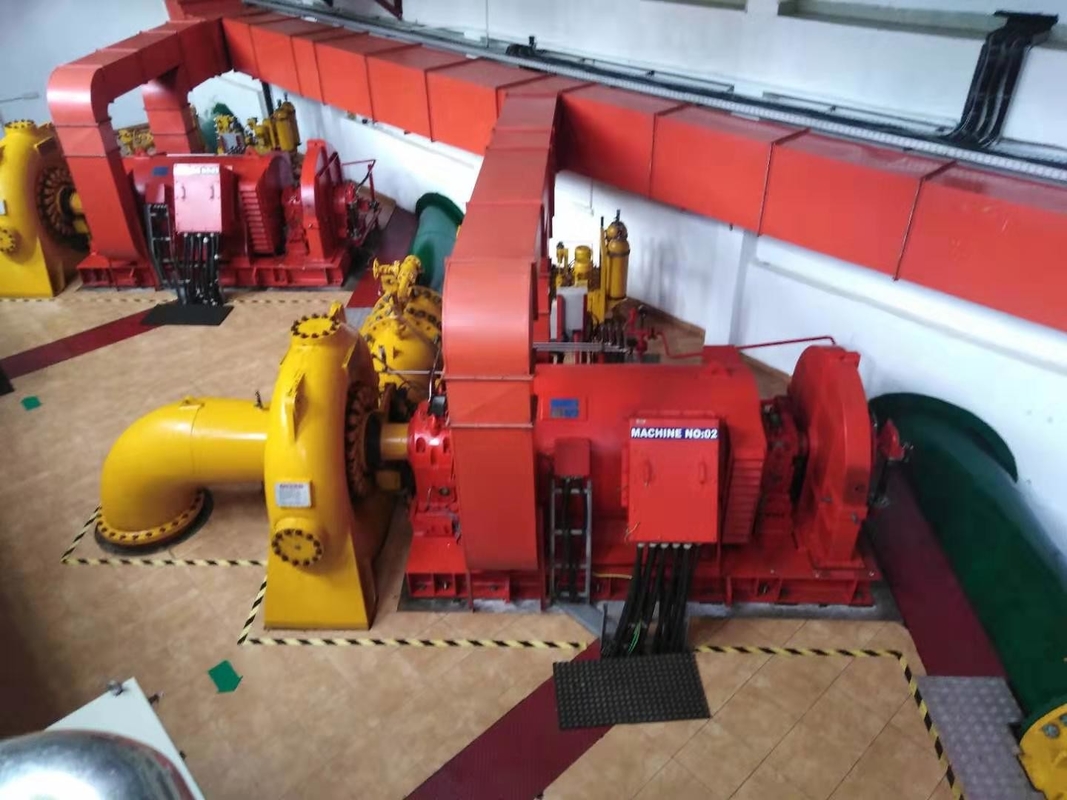 Customized Color Water Turbine Generator with 300-3000rpm Speed Range and 200kW-20MW Power Output