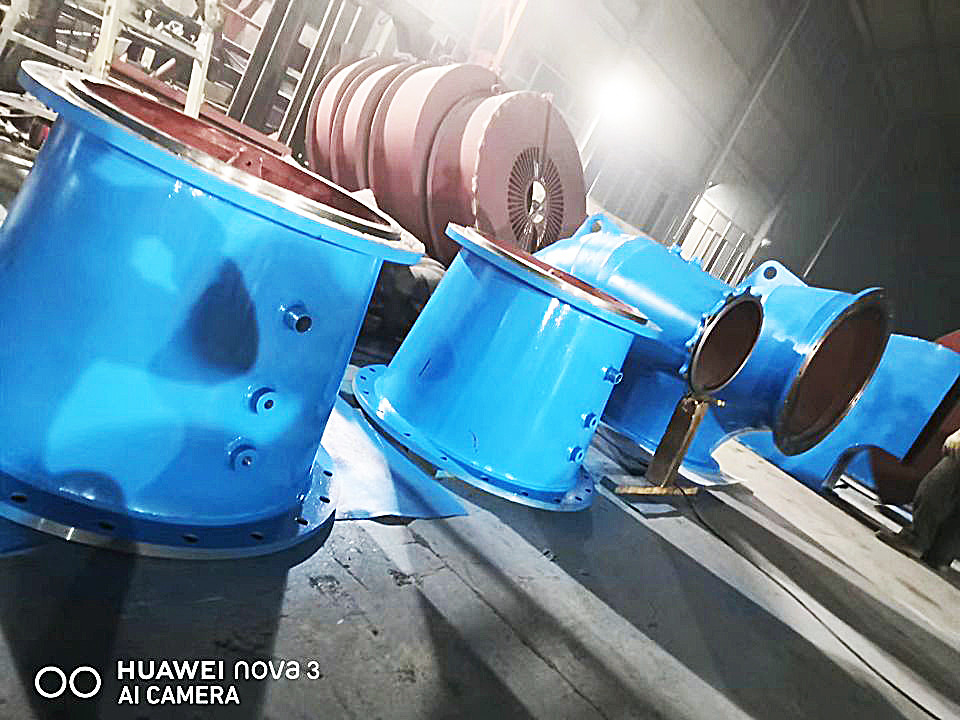 Vertical Water Turbine Generator 200kw-20mw Power Output Rated Frequency 50Hz/60Hz Customized Color Air/Water