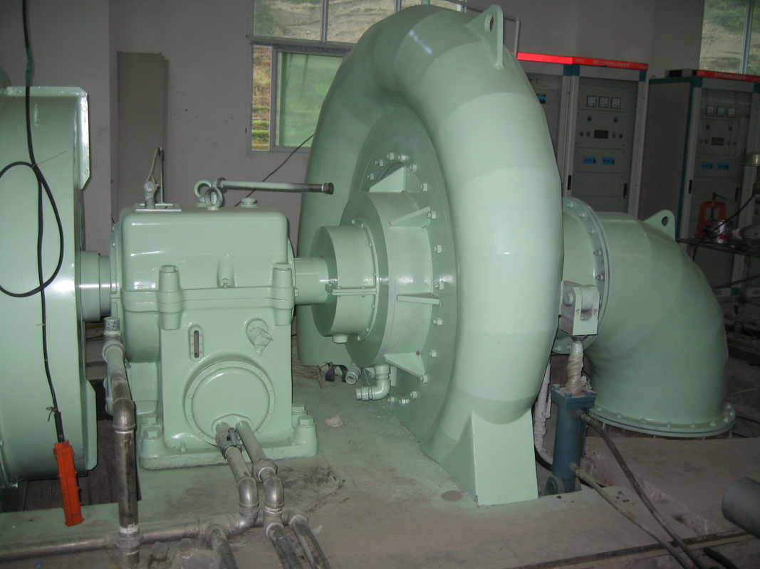 Customized Durability Hydro Turbine Generator With Stainless Steel Runner Generating Power At 450-1000rpm