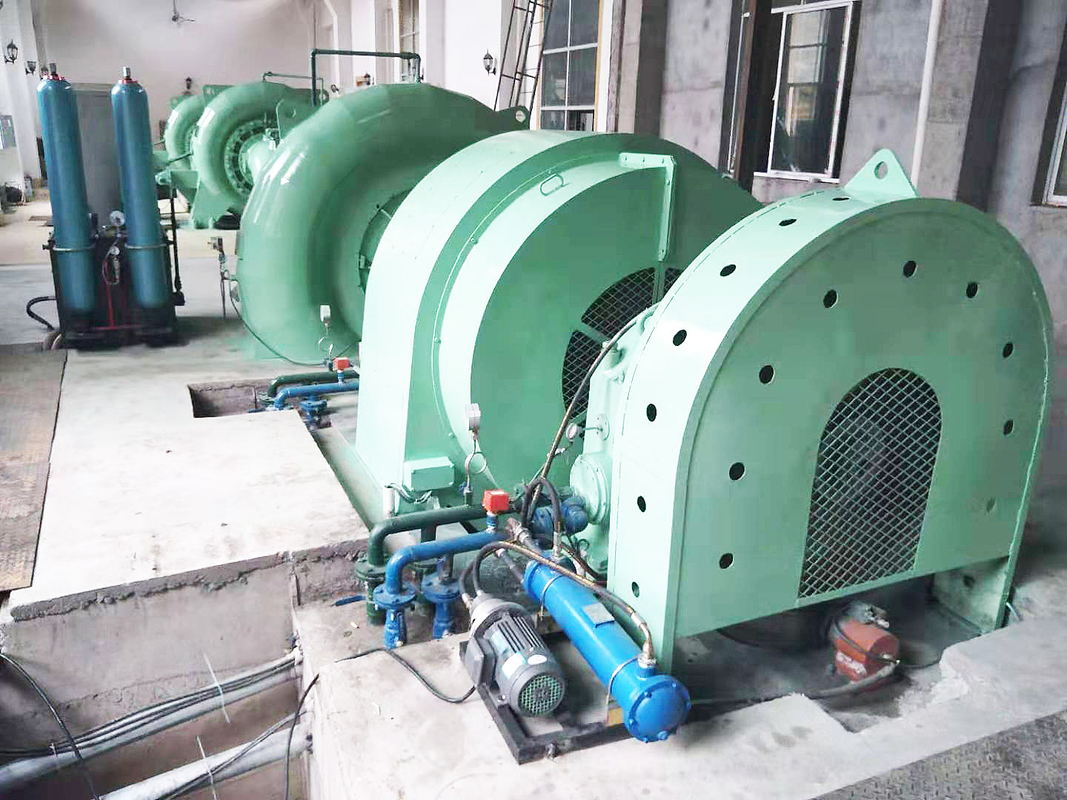 Hydro Turbine Generator Customized for 200kw-20mw Capacity 450-1000rpm 5m-500m Water Head
