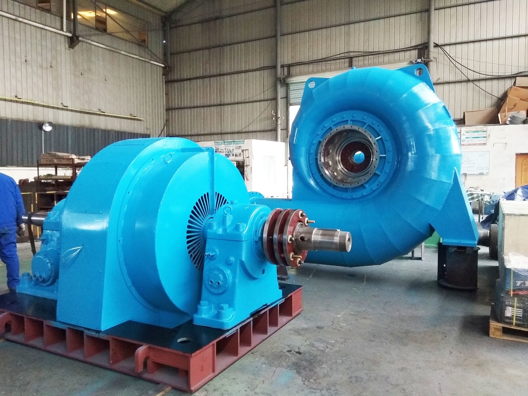 Customized Brushless Water Turbine Generator with Automatic Control for Vertical Installation